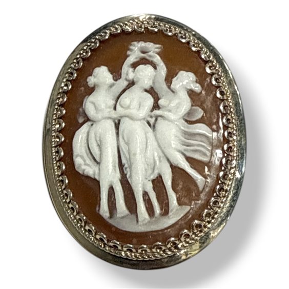 Brosche Mandile 1922 Dame Cammei antichi in Silber Conchiglia 2MSPCM175 - 2MSPCM175